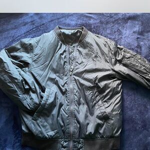 H&M Charcoal Bomber Jacket